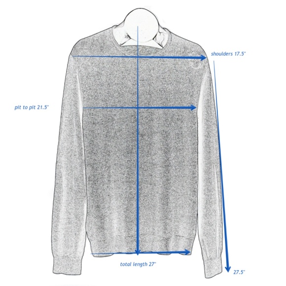 VINCE Men's Cashmere Wool Blend Crew Neck Sweater - Picture 2 of 5